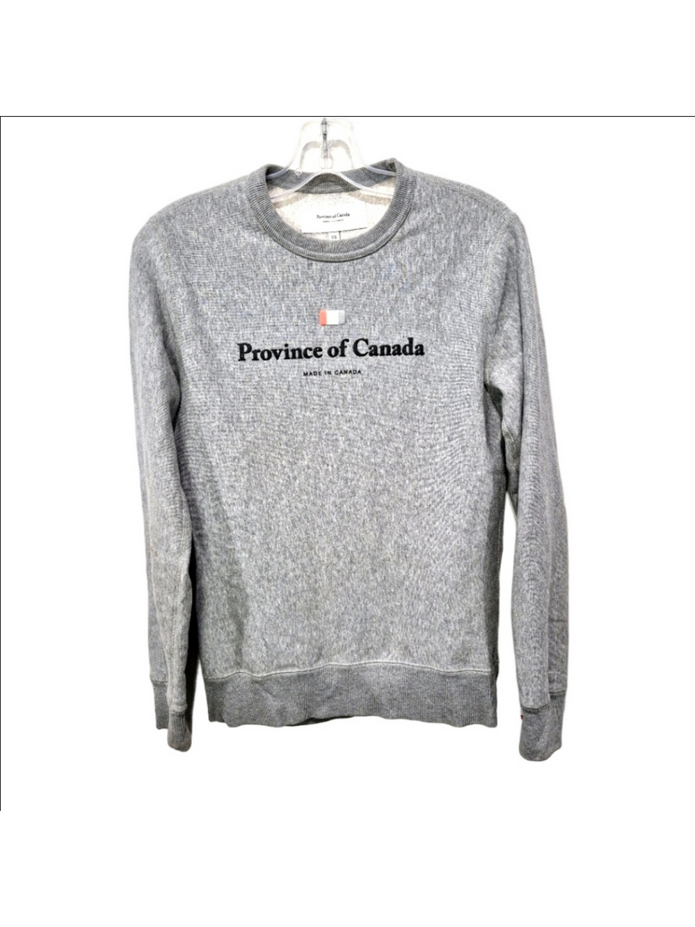 Province Of Canada Gray Crewneck Sweater